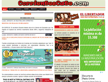 Tablet Screenshot of corrientescate.com